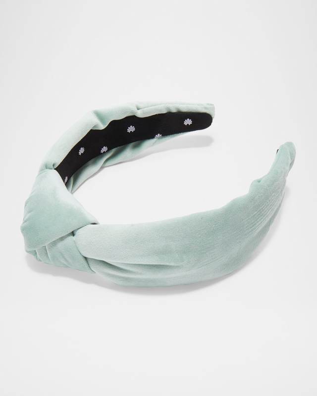 Knotted Velvet Headband